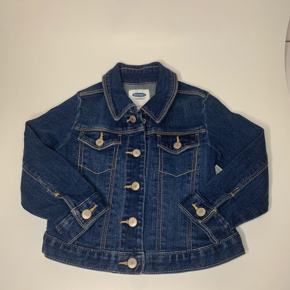 Old Navy Girls baby Denim Jacket 18-24 months